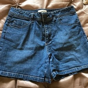 St John's Bay Denim Shorts